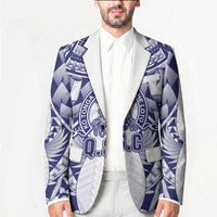 Personalised Tonga Queen Salote College Blazer Centenary White Version LT05 - Polynesian Pride