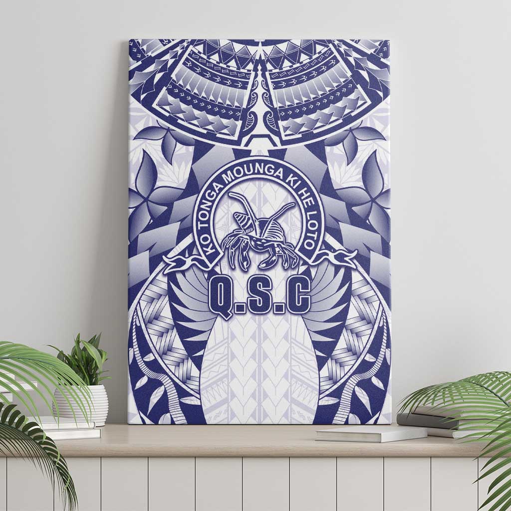 Tonga Queen Salote College Canvas Wall Art Centenary White Version LT05 - Polynesian Pride