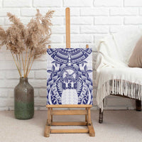 Tonga Queen Salote College Canvas Wall Art Centenary White Version LT05 - Polynesian Pride