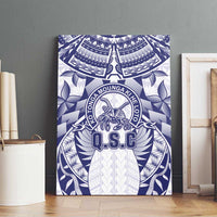 Tonga Queen Salote College Canvas Wall Art Centenary White Version LT05 - Polynesian Pride