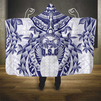 Tonga Queen Salote College Hooded Blanket Centenary White Version LT05 - Polynesian Pride
