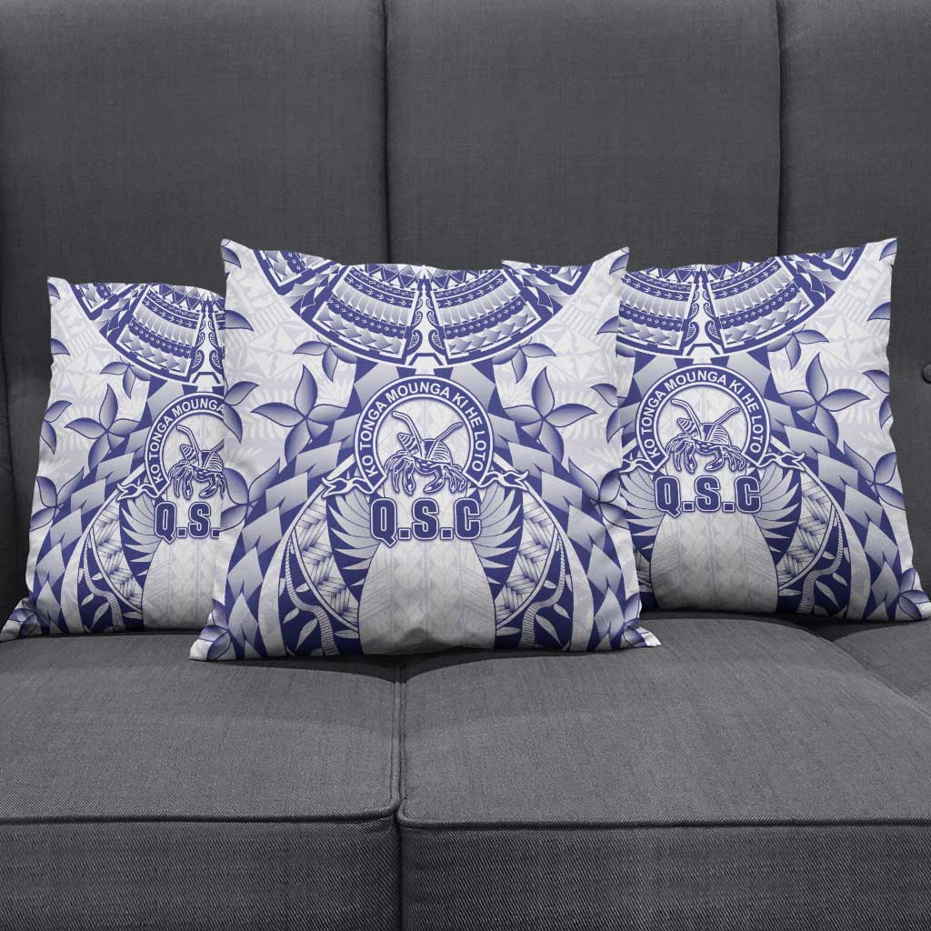 Tonga Queen Salote College Pillow Cover Centenary White Version LT05 - Polynesian Pride