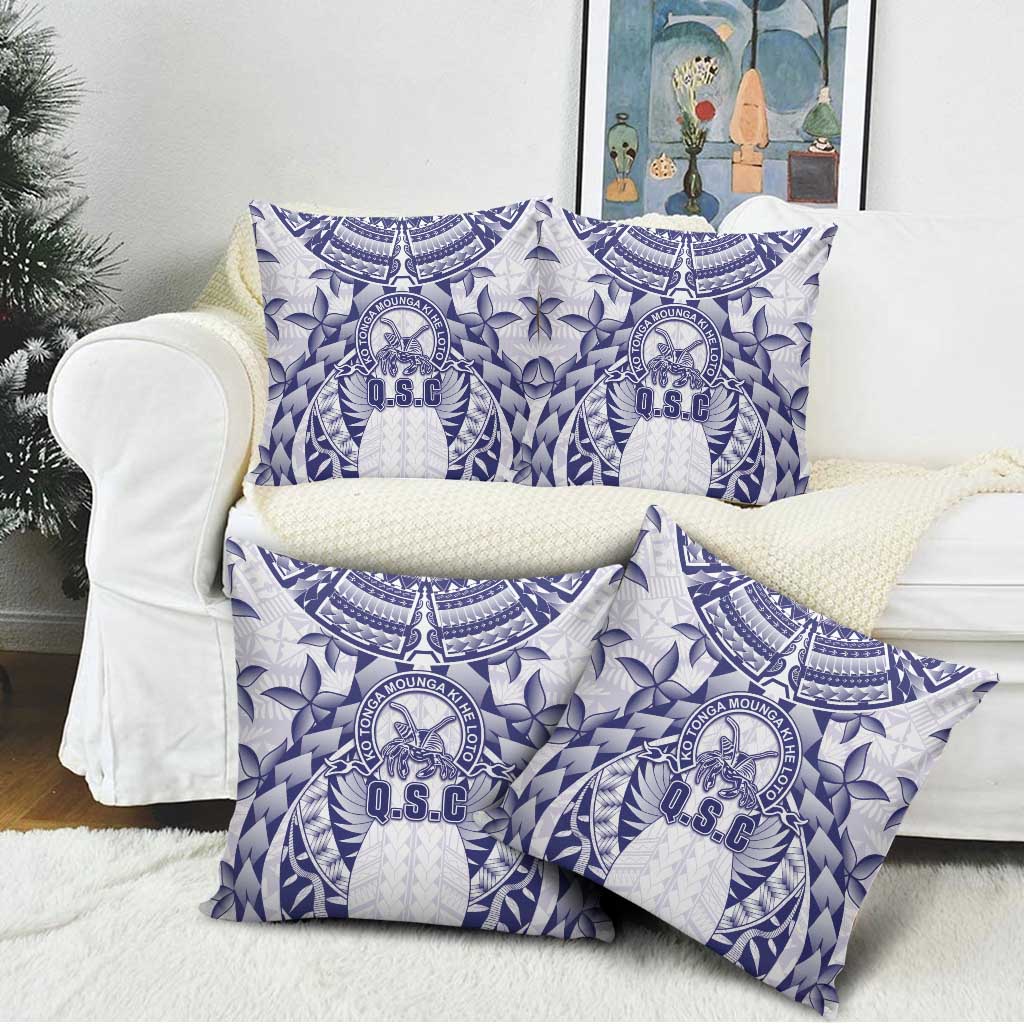 Tonga Queen Salote College Pillow Cover Centenary White Version LT05 - Polynesian Pride