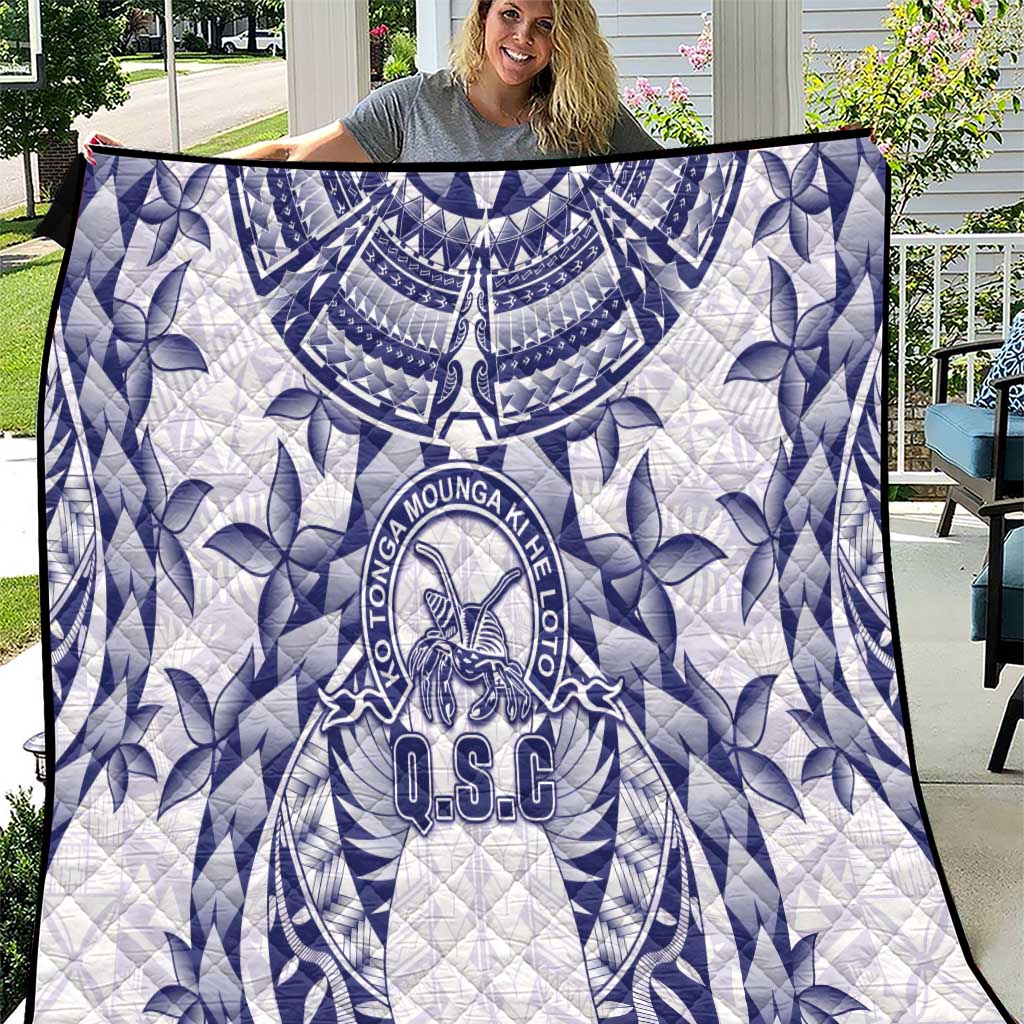 Tonga Queen Salote College Quilt Centenary White Version LT05 White - Polynesian Pride