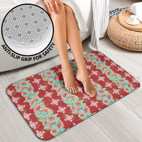 Hawaii Ohia Lehua Bathroom Set Tropical Vibes Crimson LT05 - Polynesian Pride