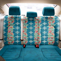 Hawaii Ohia Lehua Back Car Seat Cover Tropical Vibes Teal LT05 - Polynesian Pride