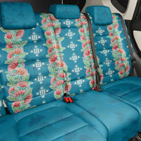 Hawaii Ohia Lehua Back Car Seat Cover Tropical Vibes Teal LT05 - Polynesian Pride
