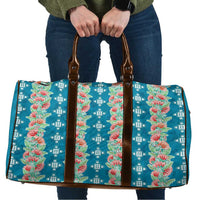 Hawaii Ohia Lehua Travel Bag Tropical Vibes Teal LT05 Teal - Polynesian Pride
