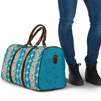 Hawaii Ohia Lehua Travel Bag Tropical Vibes Teal LT05 - Polynesian Pride
