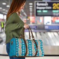 Hawaii Ohia Lehua Travel Bag Tropical Vibes Teal LT05 - Polynesian Pride
