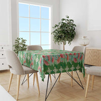 Hawaii Ohia Lehua Tablecloth Tropical Vibes Green LT05 - Polynesian Pride