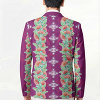 Hawaii Ohia Lehua Blazer Tropical Vibes Fuchsia LT05 - Polynesian Pride