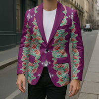 Hawaii Ohia Lehua Blazer Tropical Vibes Fuchsia LT05 - Polynesian Pride