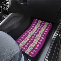 Hawaii Ohia Lehua Car Mats Tropical Vibes Fuchsia LT05 - Polynesian Pride