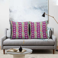 Hawaii Ohia Lehua Pillow Cover Tropical Vibes Fuchsia LT05 - Polynesian Pride