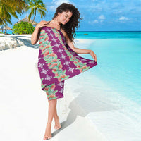 Hawaii Ohia Lehua Sarong Tropical Vibes Fuchsia LT05 - Polynesian Pride