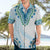 Africa Dashiki Hawaiian Shirt With Polynesian Pattern Blue Version LT05 - Polynesian Pride