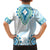 Africa Dashiki Hawaiian Shirt With Polynesian Pattern Blue Version LT05 - Polynesian Pride