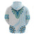 Africa Dashiki Hoodie With Polynesian Pattern Blue Version LT05 - Polynesian Pride