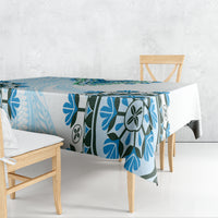 Africa Dashiki Tablecloth With Polynesian Pattern Blue Version LT05 - Polynesian Pride