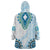 Africa Dashiki Wearable Blanket Hoodie With Polynesian Pattern Blue Version LT05 - Polynesian Pride