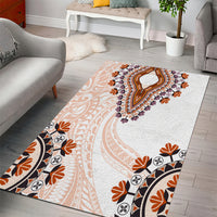 Africa Dashiki Area Rug With Polynesian Pattern Beige Version LT05 - Polynesian Pride