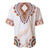 Africa Dashiki Baseball Jersey With Polynesian Pattern Beige Version LT05 - Polynesian Pride