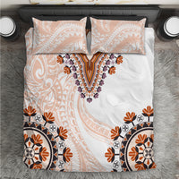 Africa Dashiki Bedding Set With Polynesian Pattern Beige Version LT05 Beige - Polynesian Pride