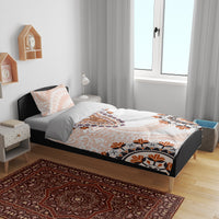 Africa Dashiki Bedding Set With Polynesian Pattern Beige Version LT05 - Polynesian Pride