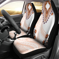 Africa Dashiki Car Seat Cover With Polynesian Pattern Beige Version LT05 - Polynesian Pride