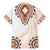 Africa Dashiki Family Matching Mermaid Dress and Hawaiian Shirt With Polynesian Pattern Beige Version LT05 - Polynesian Pride