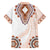 Africa Dashiki Family Matching Puletasi and Hawaiian Shirt With Polynesian Pattern Beige Version LT05 - Polynesian Pride