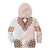 Africa Dashiki Kid Hoodie With Polynesian Pattern Beige Version LT05 - Polynesian Pride