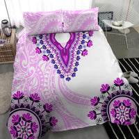 Africa Dashiki Bedding Set With Polynesian Pattern Pink Version LT05 - Polynesian Pride