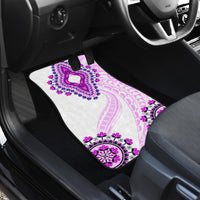 Africa Dashiki Car Mats With Polynesian Pattern Pink Version LT05 - Polynesian Pride