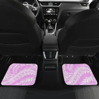 Africa Dashiki Car Mats With Polynesian Pattern Pink Version LT05 Set 2pcs - Back Pink - Polynesian Pride