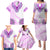 Africa Dashiki Family Matching Puletasi and Hawaiian Shirt With Polynesian Pattern Pink Version LT05 - Polynesian Pride