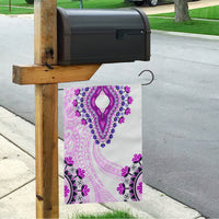 Africa Dashiki Garden Flag With Polynesian Pattern Pink Version LT05 - Polynesian Pride