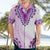 Africa Dashiki Hawaiian Shirt With Polynesian Pattern Pink Version LT05 - Polynesian Pride