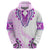 Africa Dashiki Hoodie With Polynesian Pattern Pink Version LT05 - Polynesian Pride