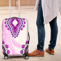 Africa Dashiki Luggage Cover With Polynesian Pattern Pink Version LT05 Pink - Polynesian Pride