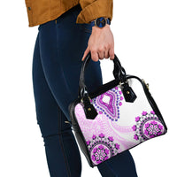 Africa Dashiki Shoulder Handbag With Polynesian Pattern Pink Version LT05 - Polynesian Pride