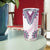 Africa Dashiki Tumbler Cup With Polynesian Pattern Pink Version