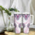 Africa Dashiki Tumbler With Handle With Polynesian Pattern Pink Version