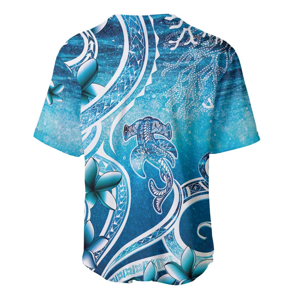 Polynesia World Ocean Day Baseball Jersey Ocean Style LT05 - Polynesian Pride