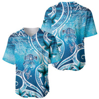 Polynesia World Ocean Day Baseball Jersey Ocean Style LT05 - Polynesian Pride