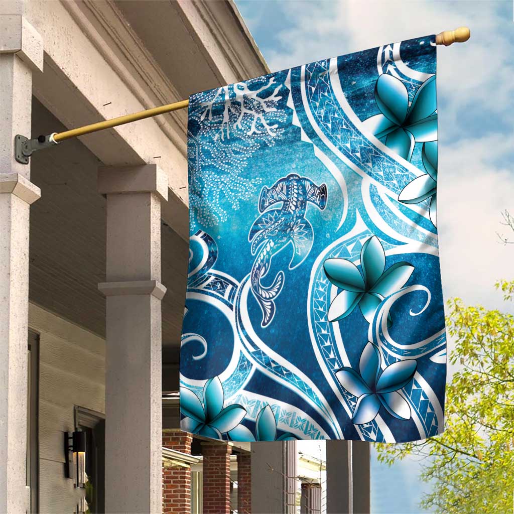 Polynesia World Ocean Day Garden Flag Ocean Style LT05 House Flag Blue - Polynesian Pride