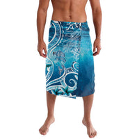 Polynesia World Ocean Day Lavalava Ocean Style LT05 Blue - Polynesian Pride