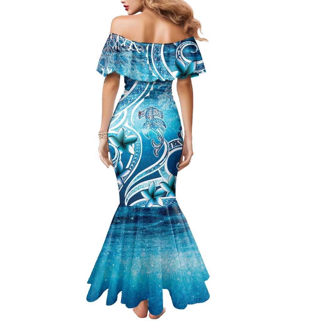 Polynesia World Ocean Day Mermaid Dress Ocean Style LT05 - Polynesian Pride