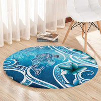Polynesia World Ocean Day Round Carpet Ocean Style LT05 - Polynesian Pride
